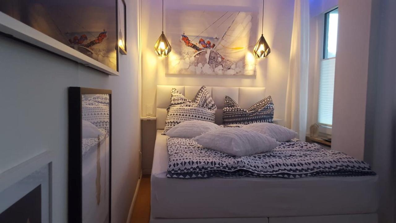 Appartamento Gemuetlich U. Modern, Balkon,Pp,Strand,Delongi,Heimkino! Glücksburg Esterno foto
