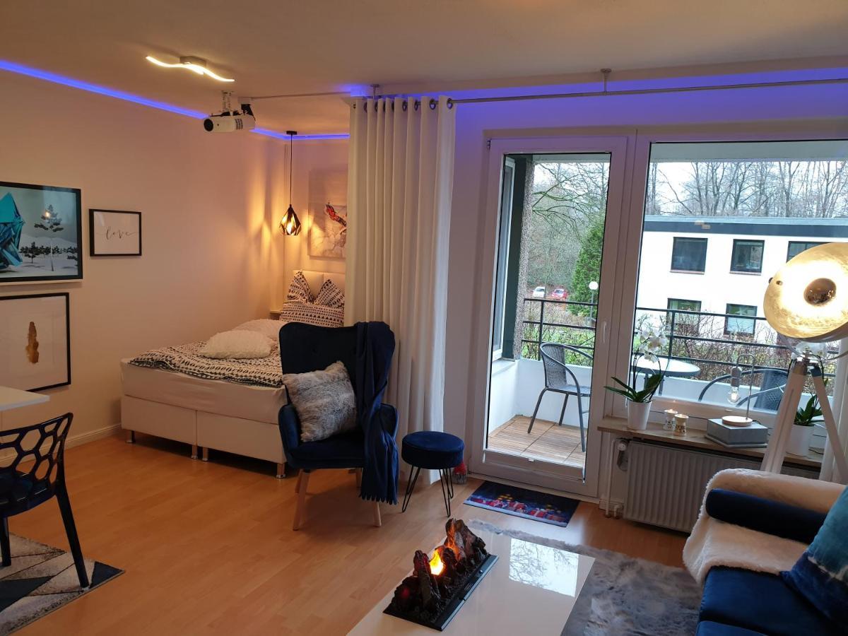 Appartamento Gemuetlich U. Modern, Balkon,Pp,Strand,Delongi,Heimkino! Glücksburg Esterno foto
